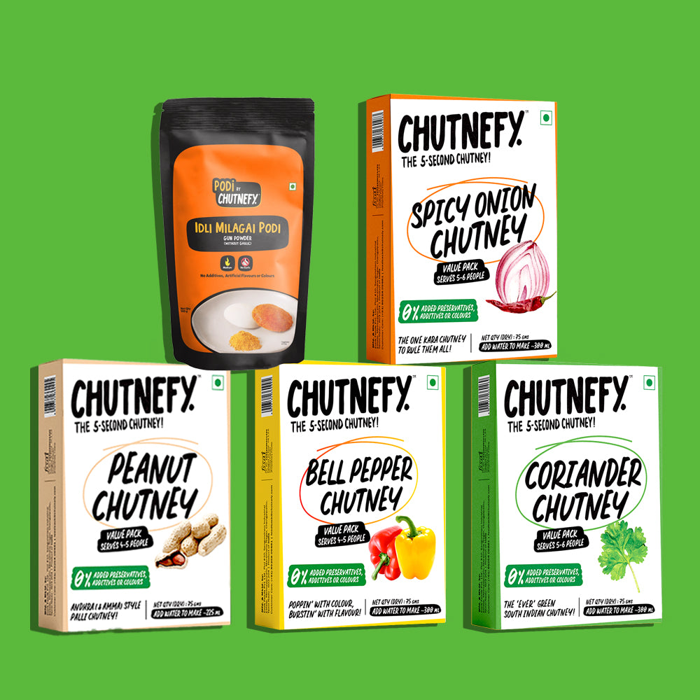 Rooted Flavours: Authentic Chutneys Combo