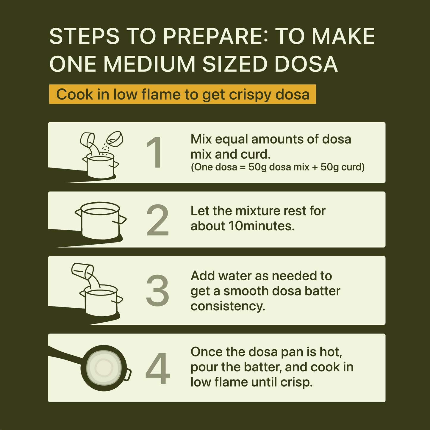 Green Gram Dosa Mix