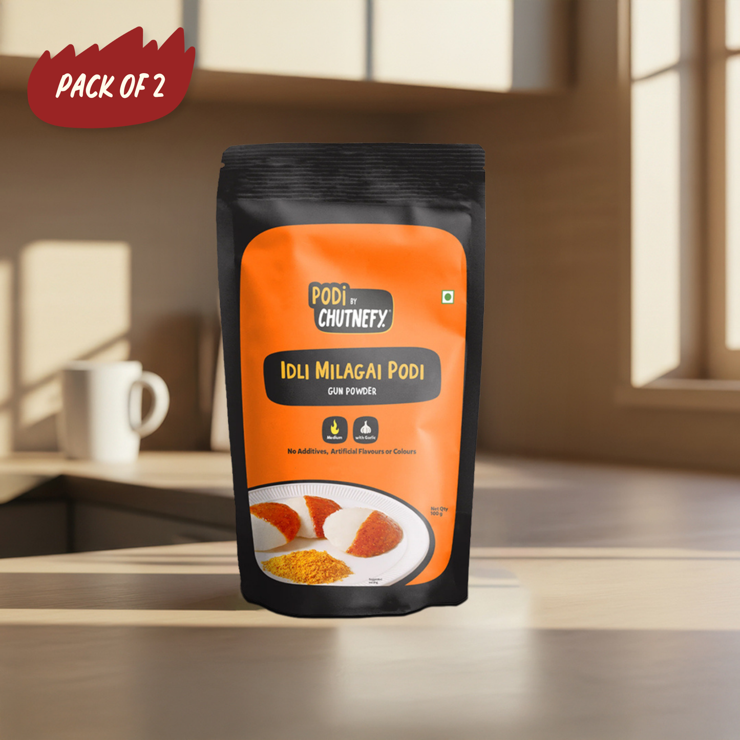 Idli Milagai Podi (Gun Powder) | 100g × 2