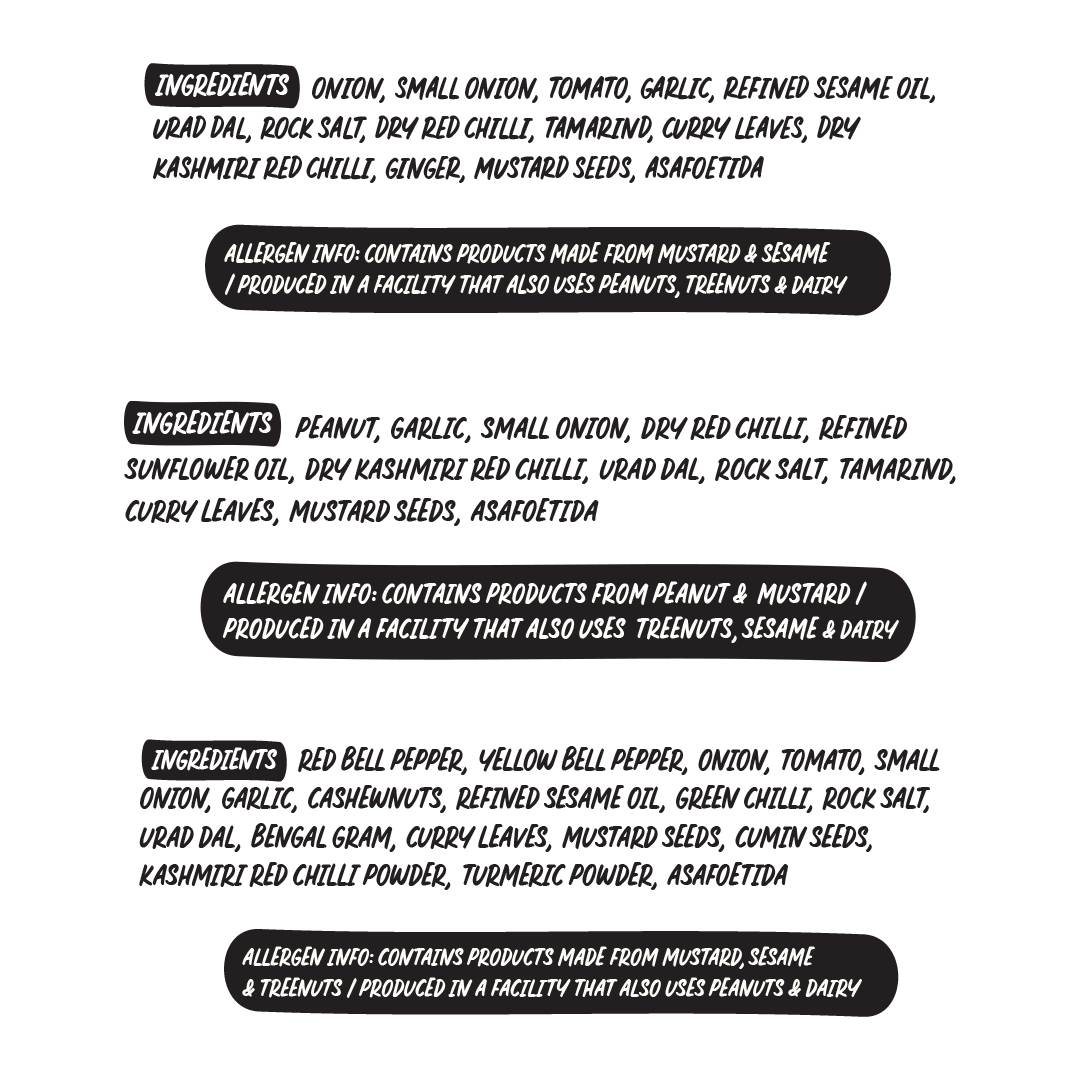 Rooted Flavours: Authentic Chutneys Combo