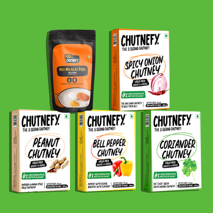Rooted Flavours: Authentic Chutneys Combo