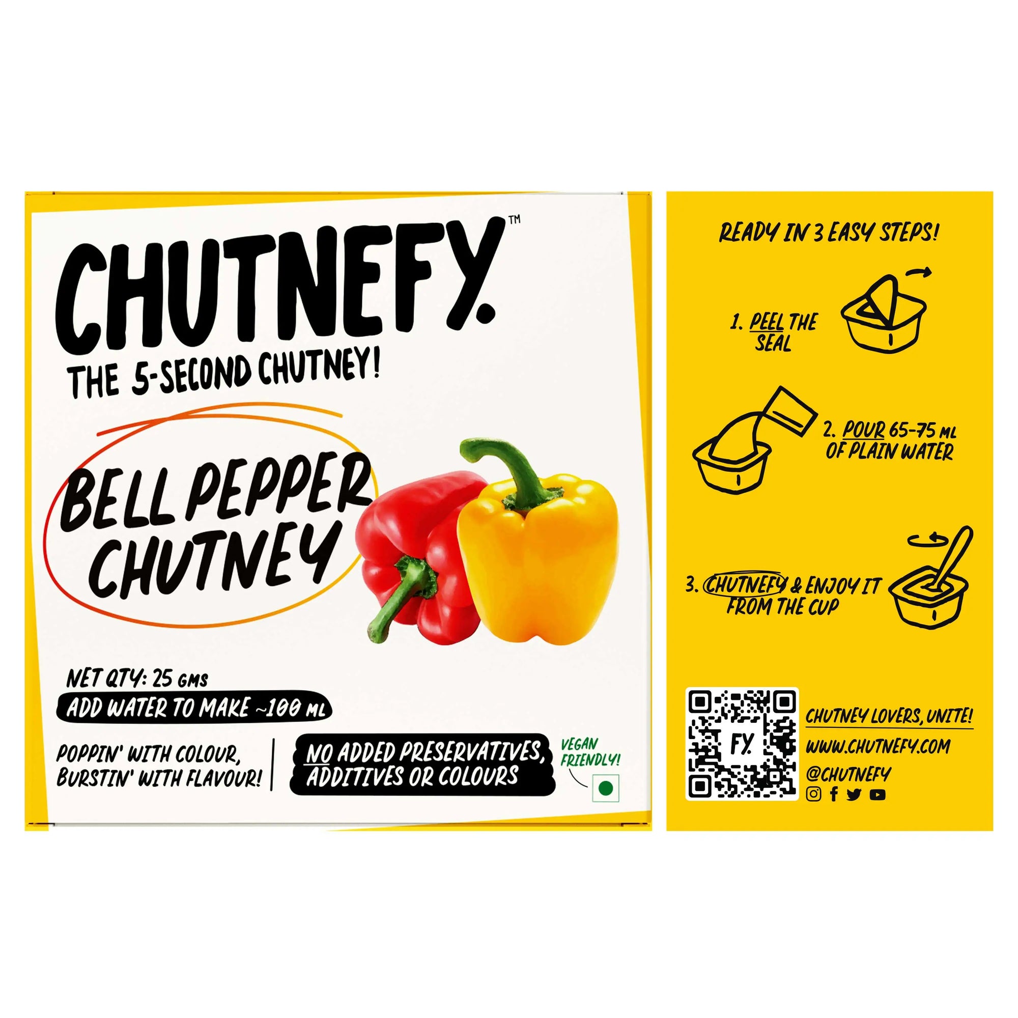 Bell Pepper Chutney | The Versatile Special | Mild