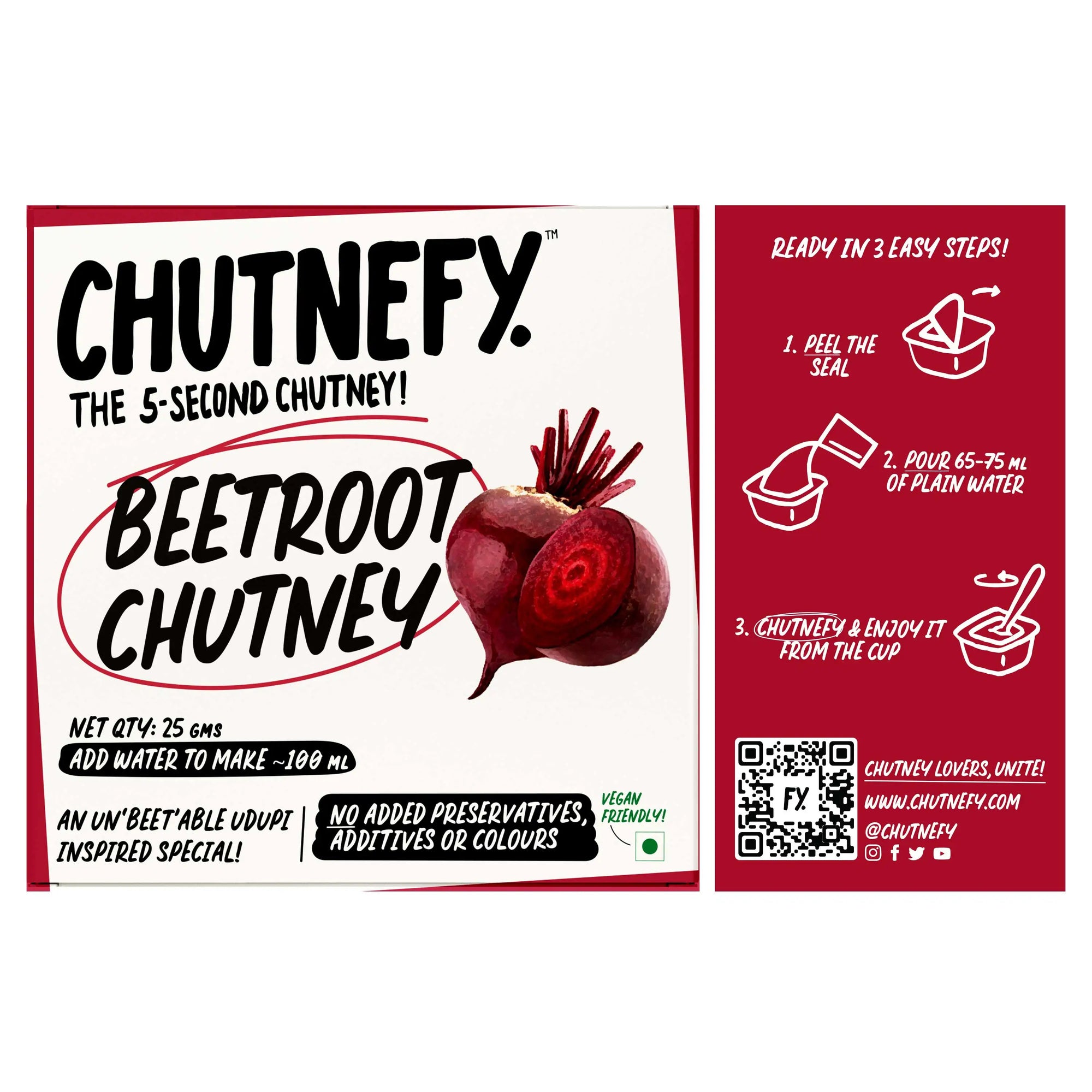 Beetroot Chutney | Udupi Inspired Special | Medium Spicy