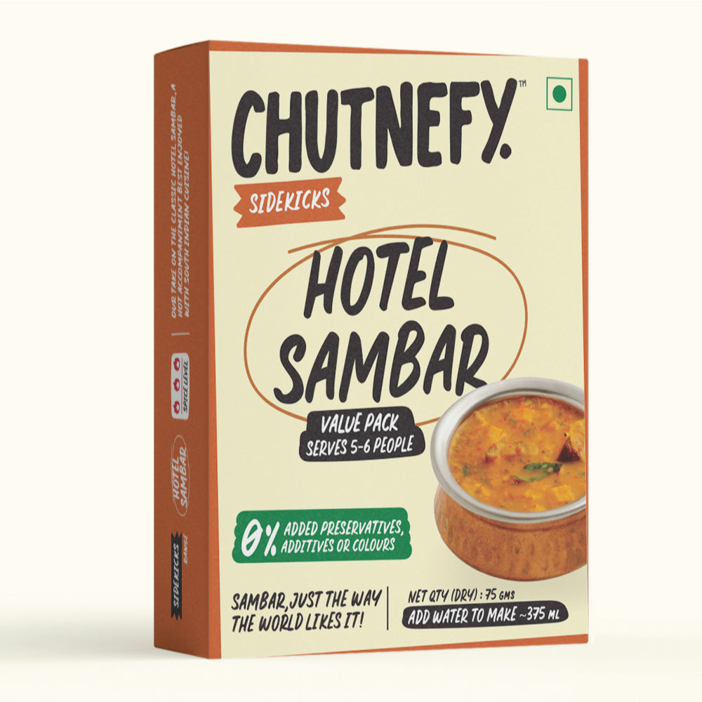 Hotel Sambar | Spicy | Serves 5 to 6