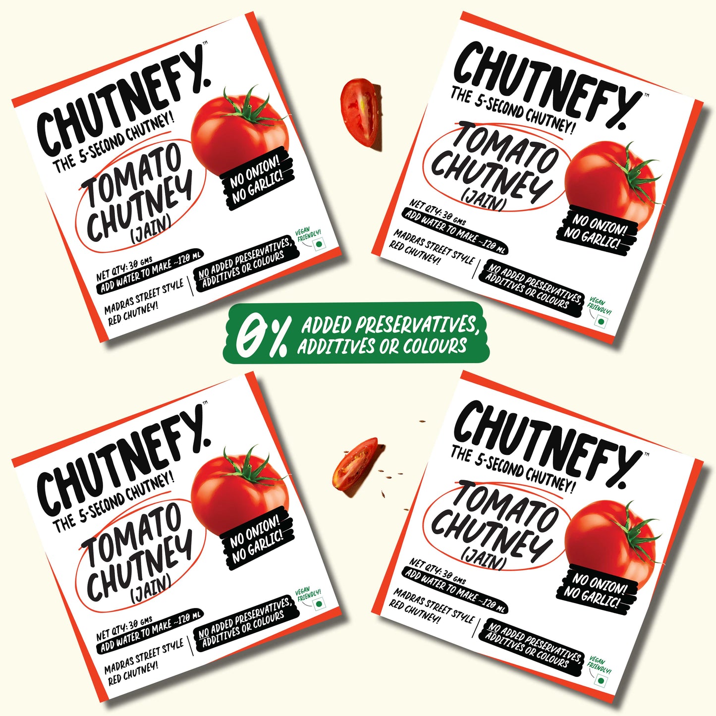 Tomato Chutney [Jain]