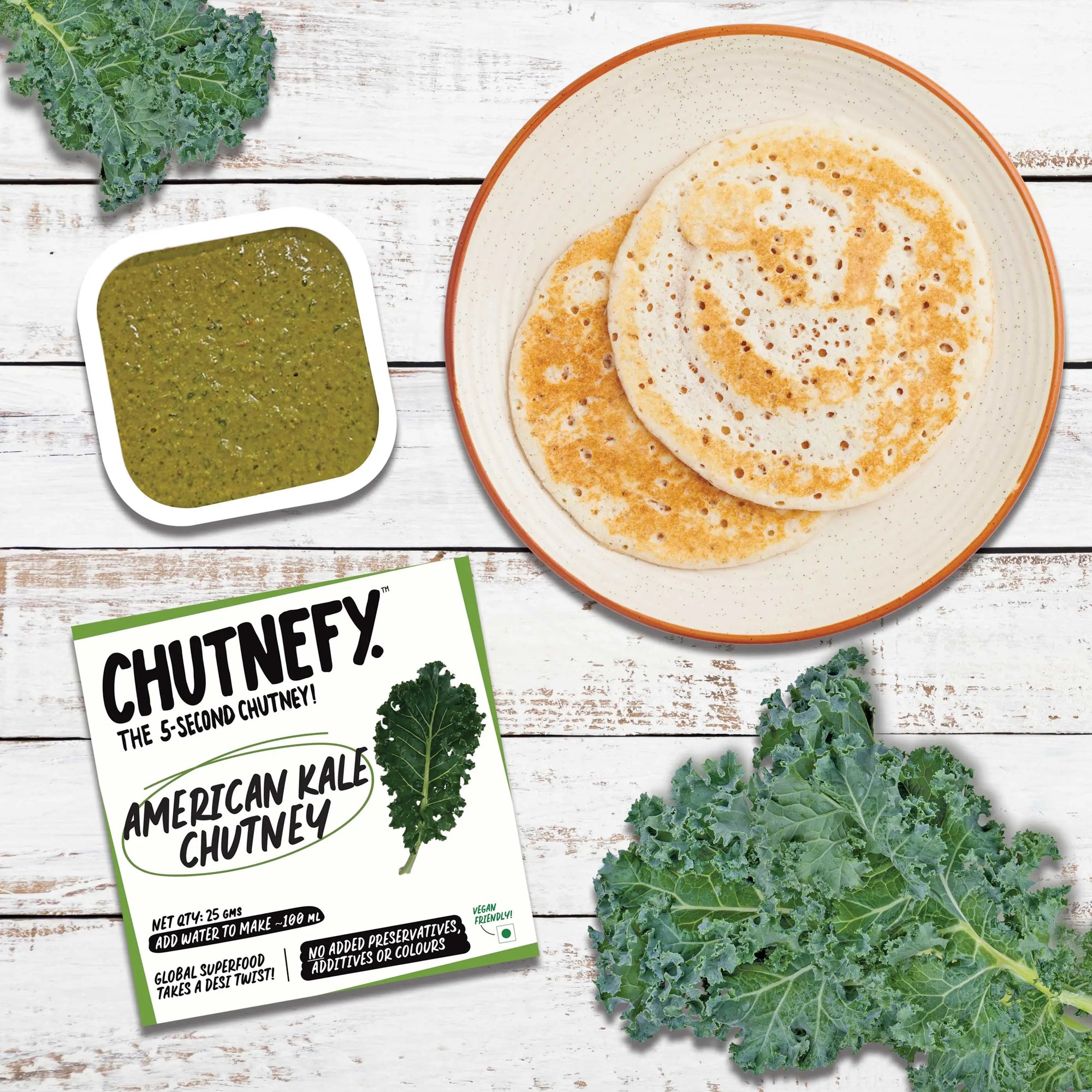 American Kale Chutney | Global Superfood | Mild