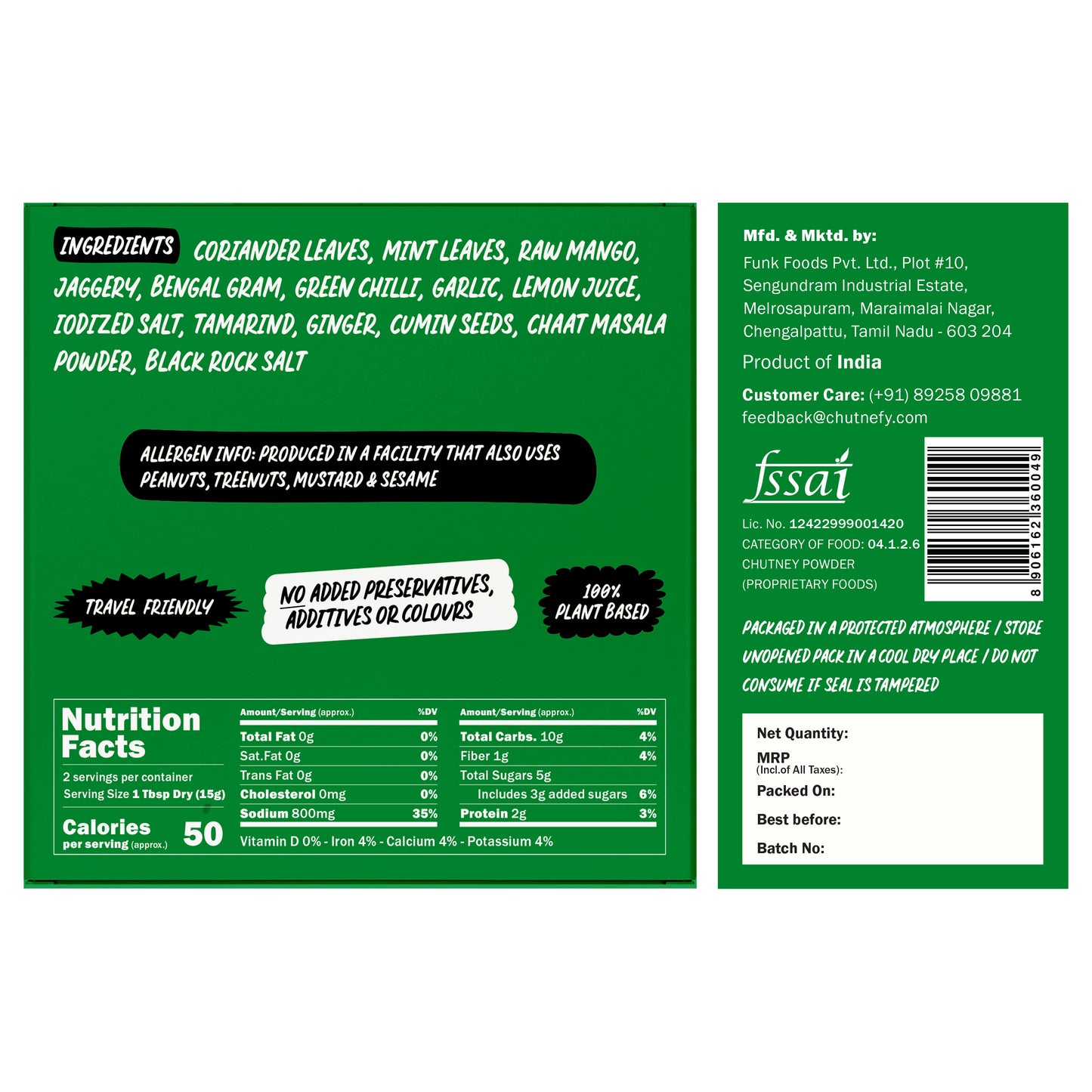Mint Chutney | Limited Offer Buy 2, Get 2 FREE