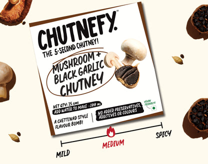 Mushroom & Black Garlic Chutney