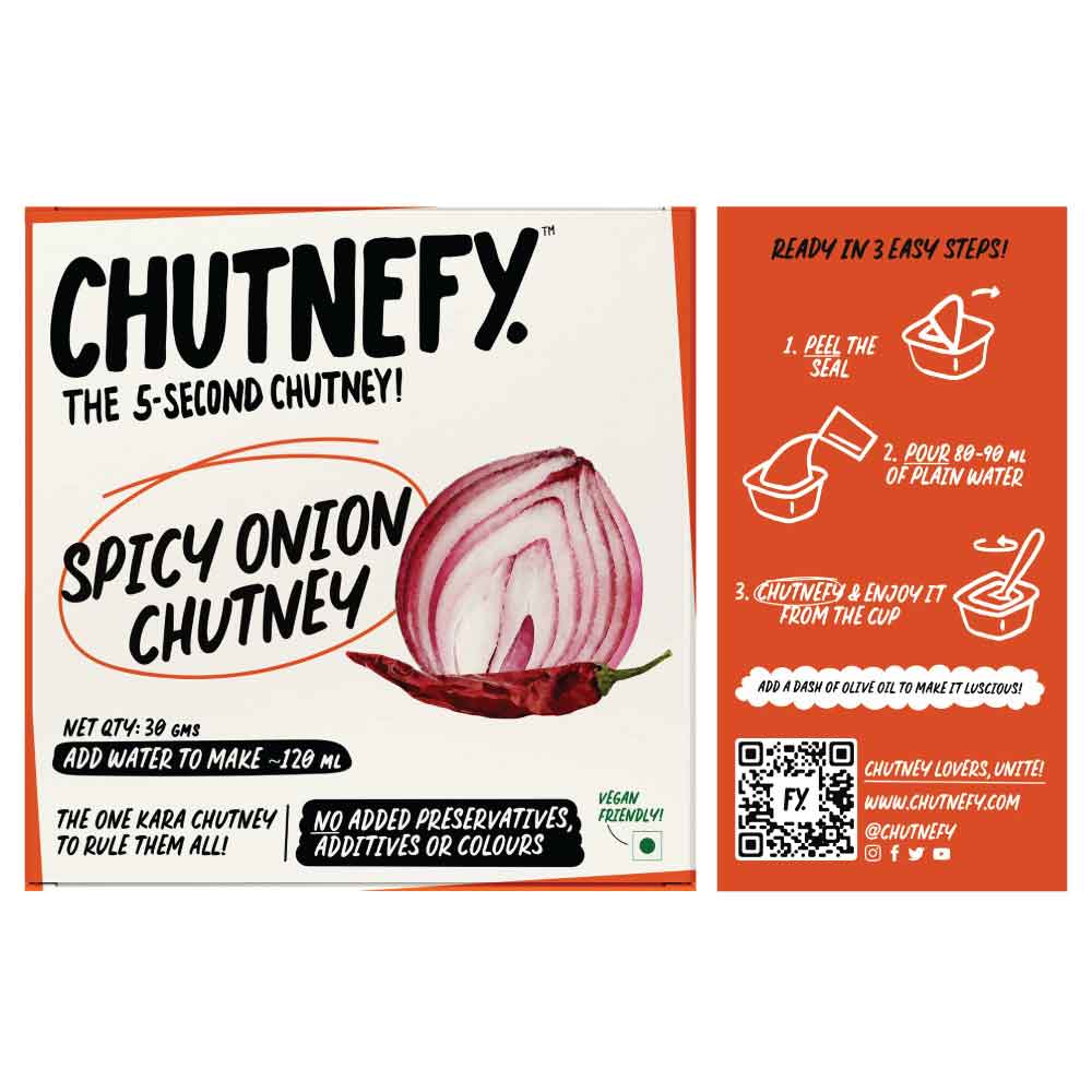 Spicy Onion (Kara) Chutney | Spicy