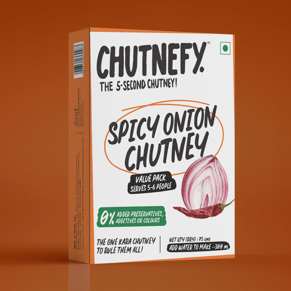 Spicy Onion (Kara) Chutney | Spicy