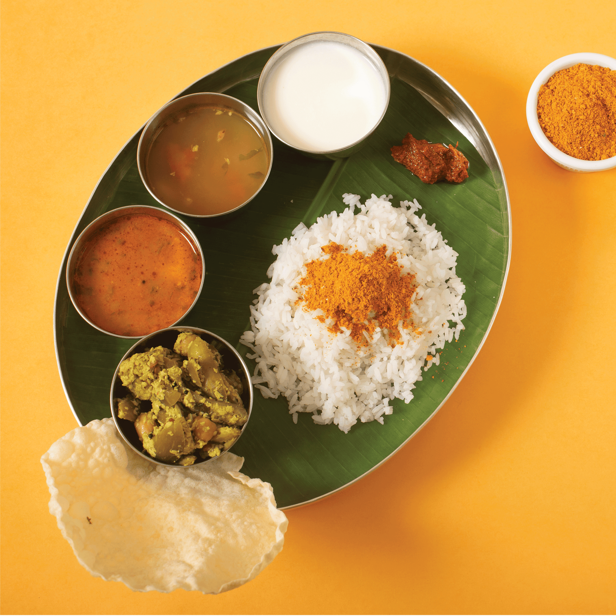 Andhra Paruppu Podi (with Garlic) | Spicy Dal Mix for Rice