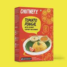 Tomato Pongal Pack [with Coconut Chutney & Sambar]