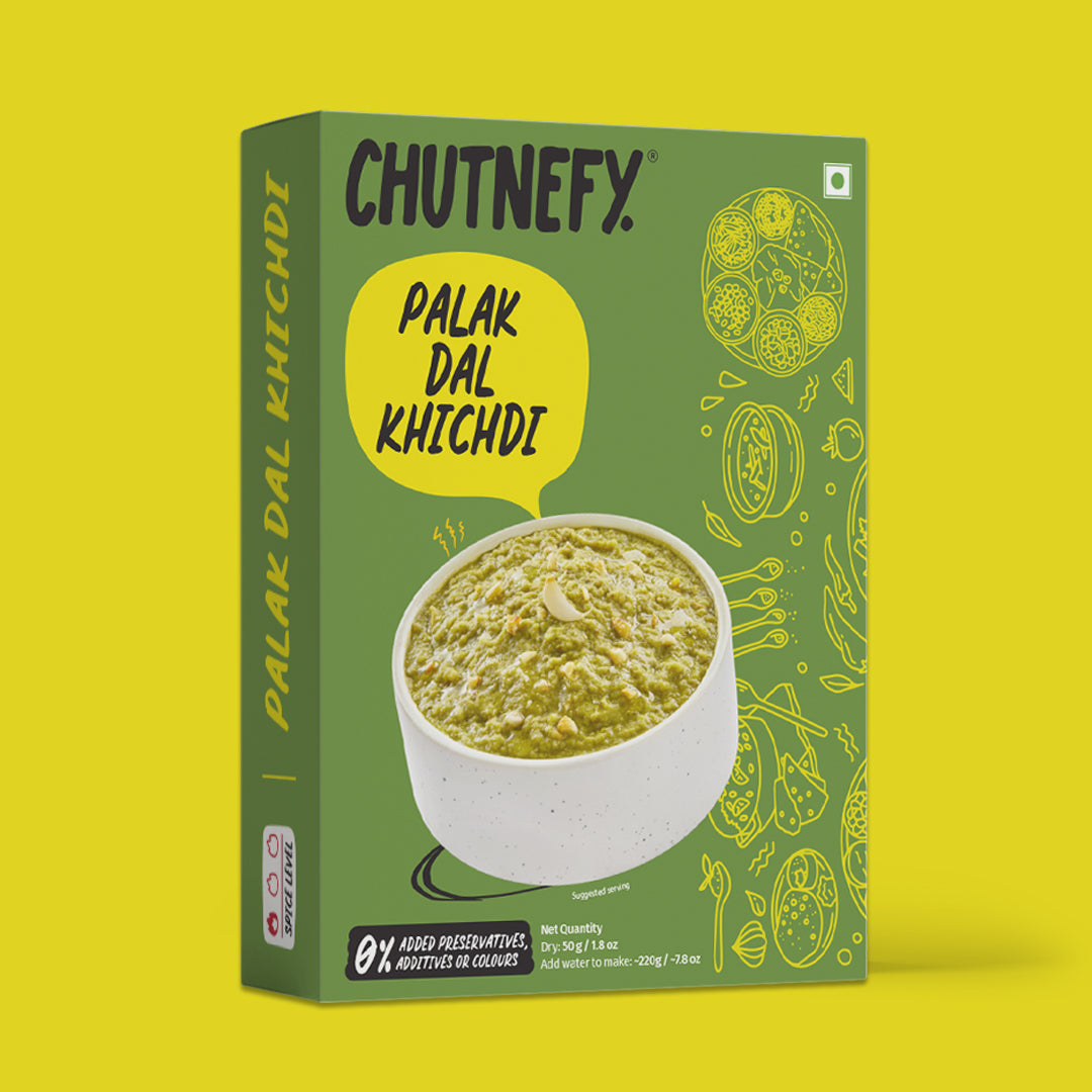 Palak Dal Khichdi